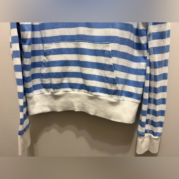 Polo Ralph Lauren O Ls Big Pony Stripe Hoodie Kids Size Large (12-14) - Picture 3 of 5